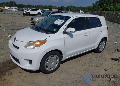 2008 Scion Xd z USA, uszkodzony, nr VIN JTKKU10408J001301